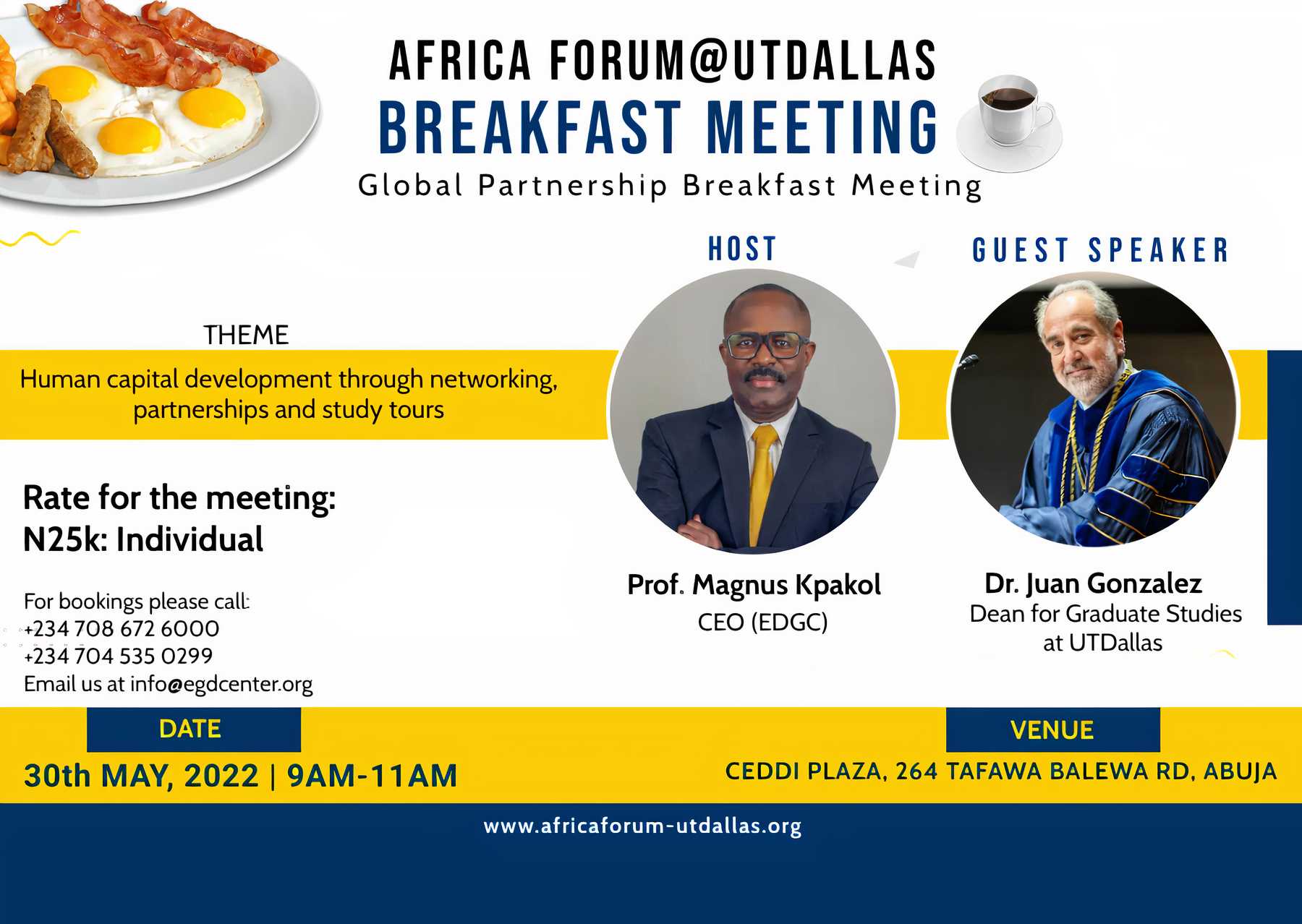 Africa Forum @UTDallas Breakfast Meeting